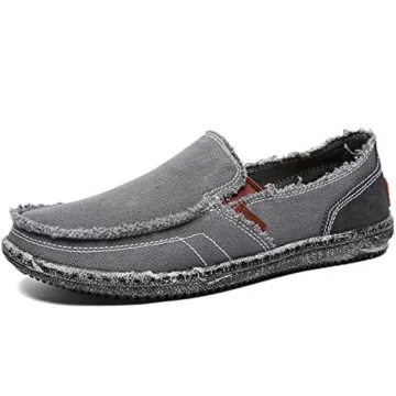 Casmag Casual Cloth Shoes Canvas Slip-On Loafers 1