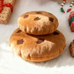 1Pc Chocolate Chip Cookie Shaped Pillow Cute Plush Style 1 | PricZone