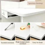 Reception Desk with Lockable Drawers and Checkout Counter 6 | PricZone Reception Desk with Lockable Drawers and Checkout Counter 6 | PricZone