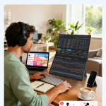 6 Inch Dual Laptop Screen Extender Monitor 5 | PricZone