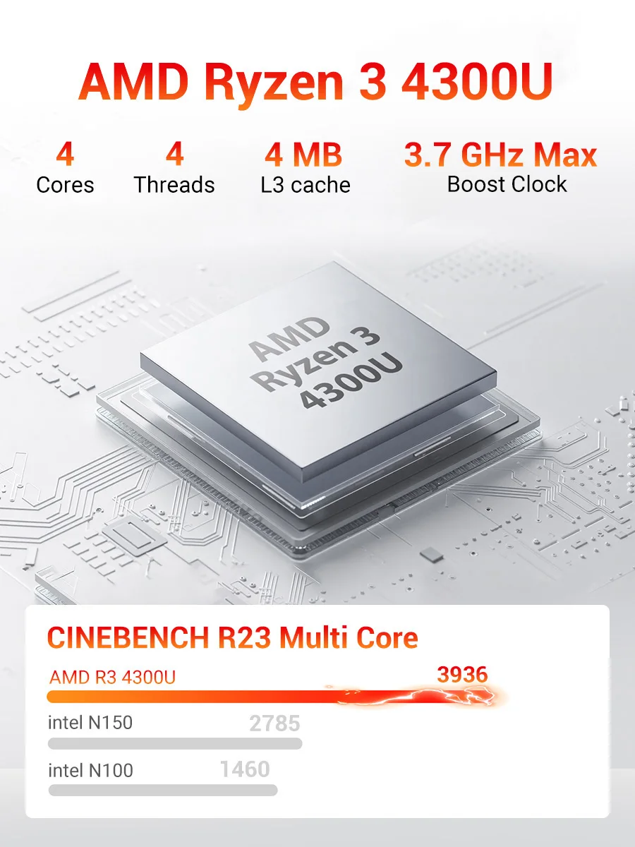 Firebat R3 Mini PC Amd Ryzen 3 4300U 16Gb RAM Windows 11 2 | PricZone Firebat R3 Mini PC Amd Ryzen 3 4300U 16Gb RAM Windows 11 2 | PricZone