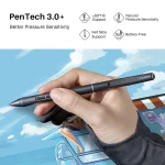 Huion PW550S Battery Free Pen Pentech 30 Slim Stylus 4 | PricZone