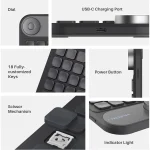 Huion Keydial Mini Wireless Keyboard with Dial for Drawing 2 | PricZone Huion Keydial Mini Wireless Keyboard with Dial for Drawing 2 | PricZone