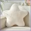 Soft Star Shaped Plush Floor Cushion 15 Inch