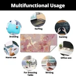Cute Pink Desk Mat for Desktop Women Girls 6 | PricZone