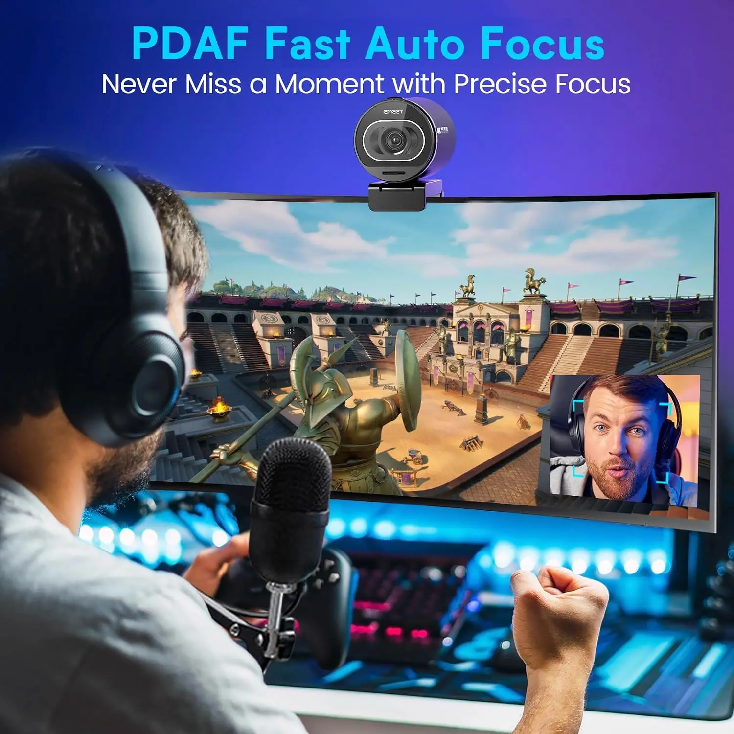 Sony 4K Webcam with PDAF Autofocus and Noise Reduction 9