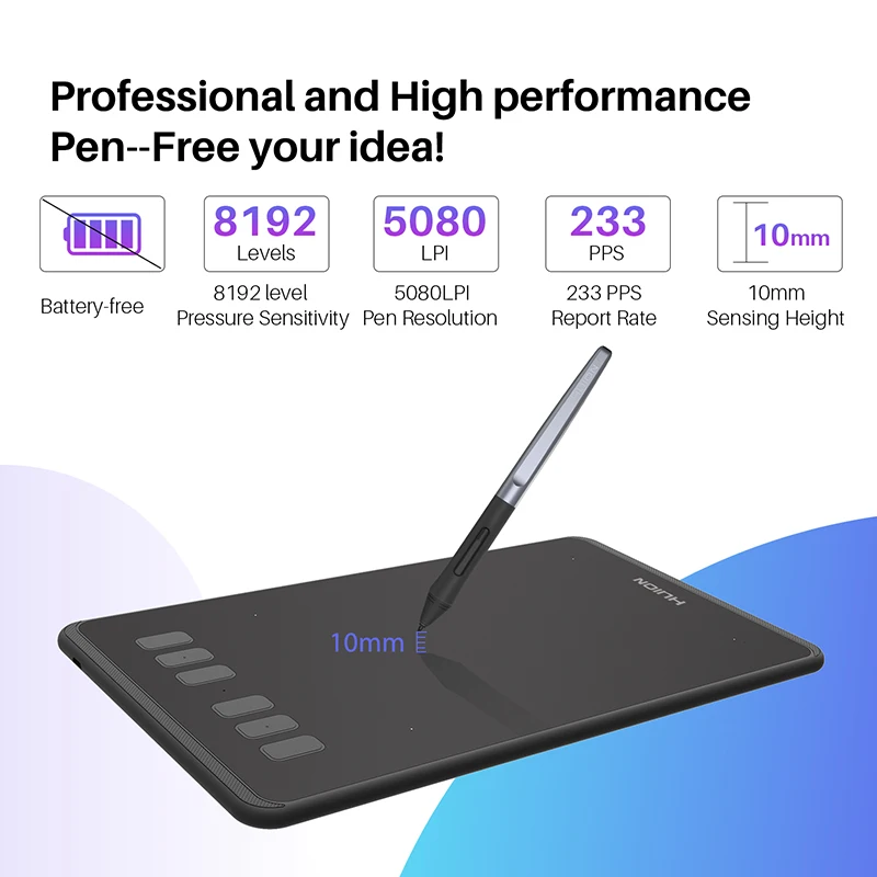 Huion Ultralight Graphic Tablets H640P H950P Digital 2 | PricZone Huion Ultralight Graphic Tablets H640P H950P Digital 2 | PricZone