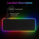 RGB Gaming Mouse Pad with 14 Lighting Modes Large Extended 3 | PricZone RGB Gaming Mouse Pad with 14 Lighting Modes Large Extended 3 | PricZone