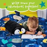 Waddles Penguin Memory Foam Pillow Plush with Journal 4 | PricZone