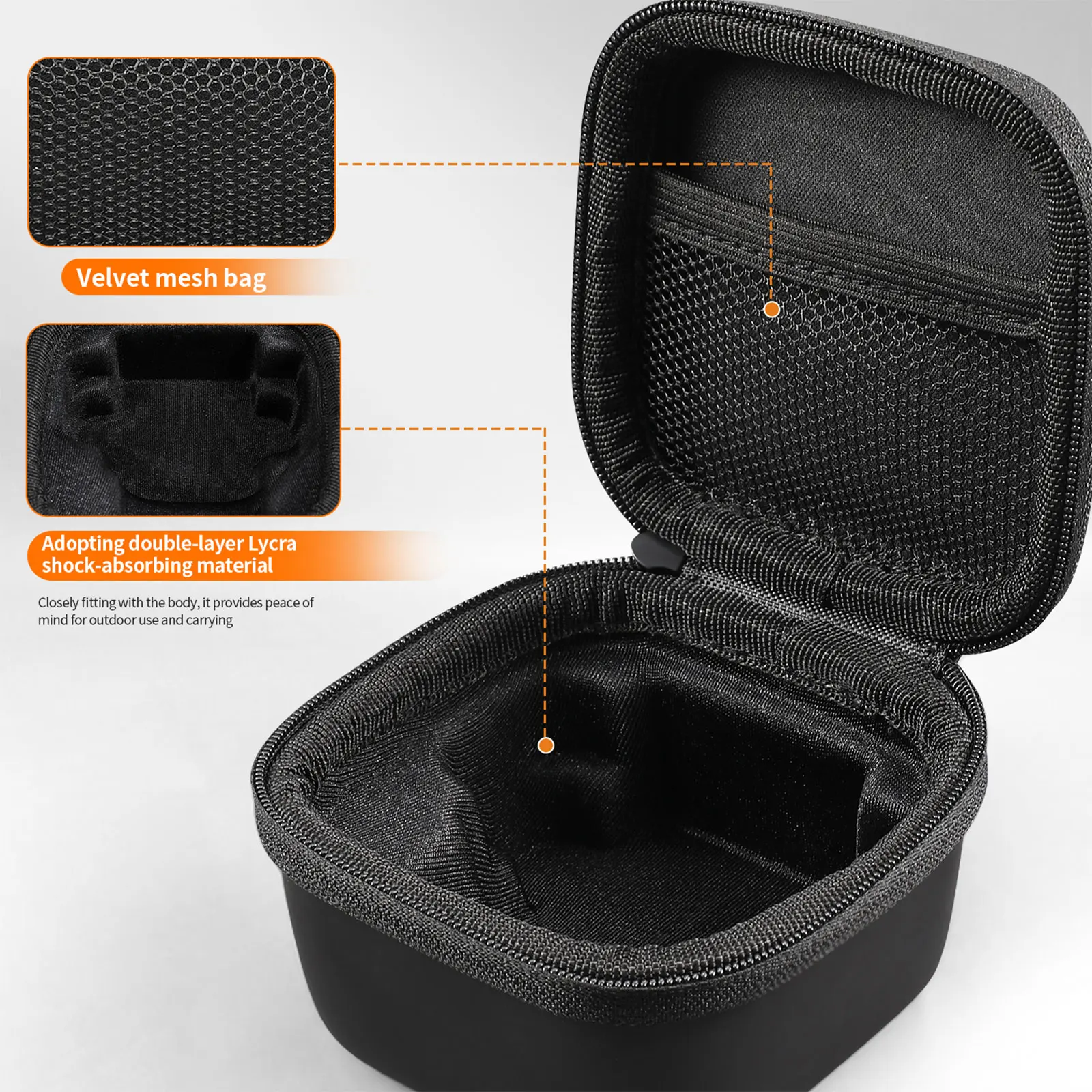 Link 2/2C/2 Pro Webcam Protective Case with Organizer 18