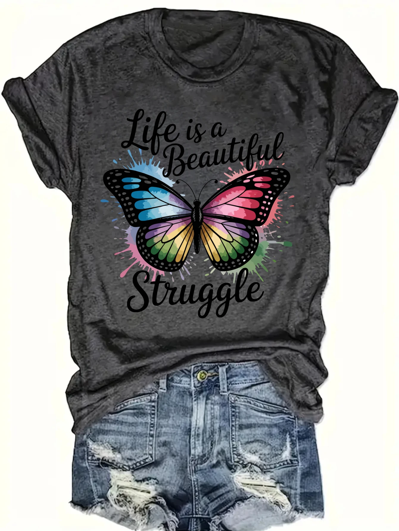 Plus Size Life Is A Beautiful Struggle Vest 5 | PricZone Plus Size Life Is A Beautiful Struggle Vest 5 | PricZone