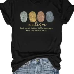 Autism Awareness Plus Size Womens Short Sleeve TShirt 1 | PricZone Autism Awareness Plus Size Womens Short Sleeve T Shirt 1 | PricZone