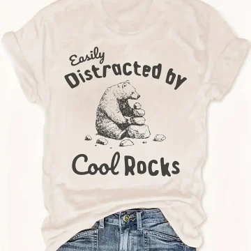 Plus Size Women's Short Sleeve T-Shirt with Soft Fabric 1