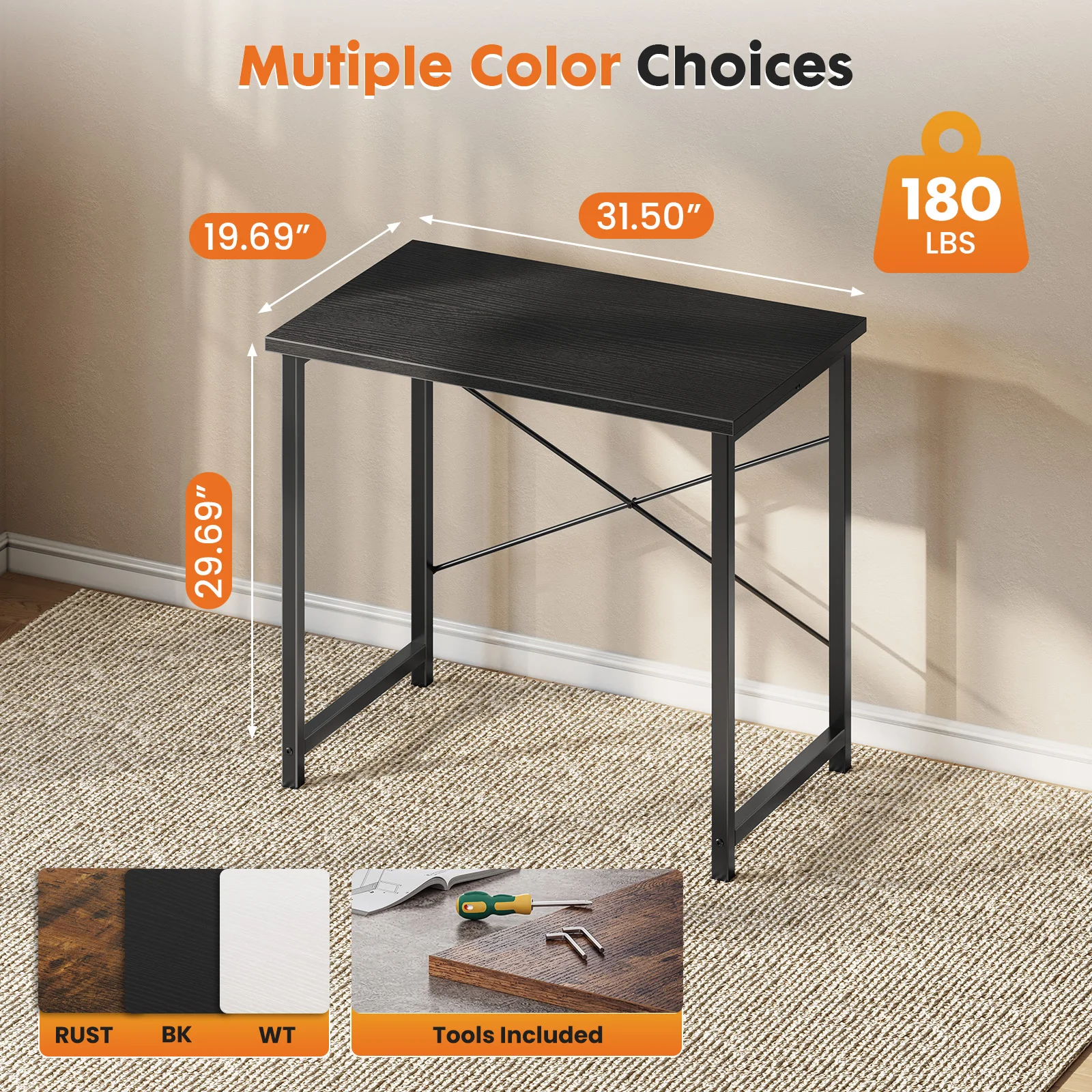 Standing Office Computer Desk Sturdy Metal Frame 3 | PricZone Standing Office Computer Desk Sturdy Metal Frame 3 | PricZone