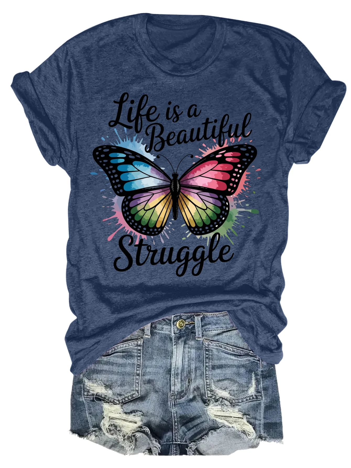 Plus Size Life Is A Beautiful Struggle Vest 1 | PricZone Plus Size Life Is A Beautiful Struggle Vest 1 | PricZone