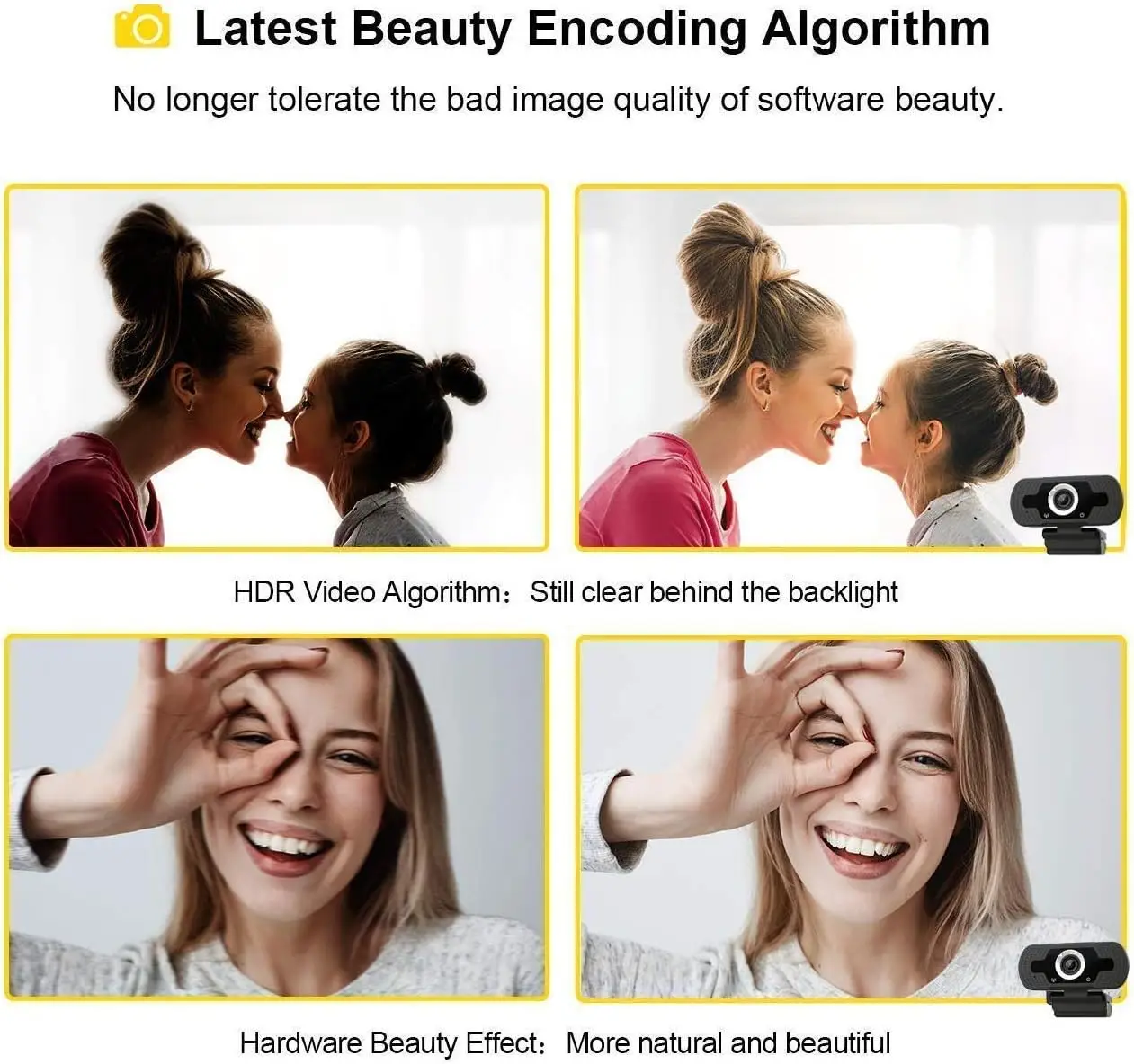 1080P HD Webcam with Microphone for Computer Video Calls 11