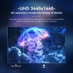 Reletech 34Inch 165Hz 4K UHD VA Monitor with Freesync 4 | PricZone