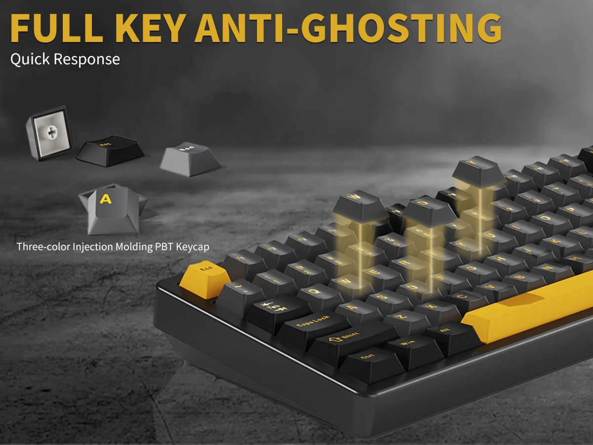Attack Shark X86 75% Aluminum Cnc Wireless Mechanical 15