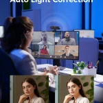 1080P Webcam with Microphone Wide View Auto Light 3 | PricZone 1080P Webcam with Microphone Wide View Auto Light 3 | PricZone