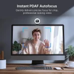 4K Webcam with Ring Light Pdaf Autofocus 1080P 60Fps Dual 5 | PricZone 4K Webcam with Ring Light Pdaf Autofocus 1080P 60Fps Dual 5 | PricZone
