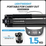 Fotopro 170Cm Carbon Fiber Tripod for Camera with Ball Head 3 | PricZone Fotopro 170Cm Carbon Fiber Tripod for Camera with Ball Head 3 | PricZone