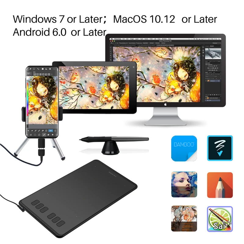 Huion H950P Ultrathin Graphic Tablet Digital Drawing Pen 3 | PricZone Huion H950P Ultrathin Graphic Tablet Digital Drawing Pen 3 | PricZone