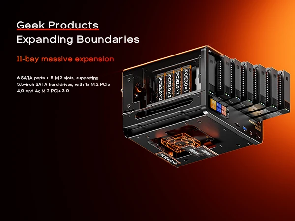 Aoostar Wtr Max Mini PC Ryzen 7 Pro Barebone Desktop 11