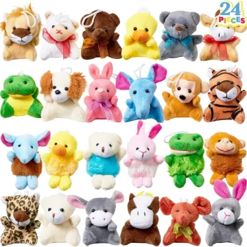 Pack Mini Animal Plush Toys Keychain Decoration 1 | PricZone