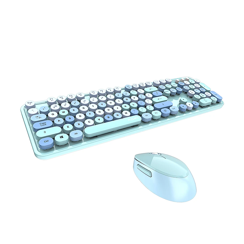 Mofii Sweet Wireless Keyboard Mouse Combo Mixed Color 14