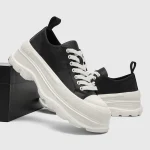 Leather Casual Height Increasing Thick Soled Sneakers 3 | PricZone Leather Casual Height Increasing Thick Soled Sneakers 3 | PricZone