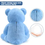 130Cm Giant Teddy Bear Blue Plush Toy for Mother 4 | PricZone