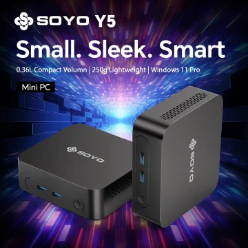 Soyo Y5 Intel Core I3 4030U Mini PC with 8Gb RAM and 128Gb 2