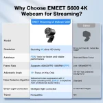 Sony 4K Webcam with PDAF Autofocus and Noise Reduction 4 | PricZone Sony 4K Webcam with PDAF Autofocus and Noise Reduction 4 | PricZone