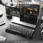 Attack Shark X66 65 Wireless Mechanical Keyboard with Knob 6 | PricZone