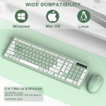 Wireless Keyboard and Mouse Combo Full Sized 4 | PricZone