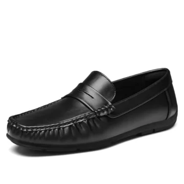 Loafers Slip On Dress Shoes Penny Leather Casual 1