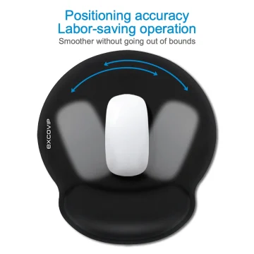 Exco Ergonomic Mouse Pad with Wrist Support and Memory Foam 2