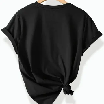 Plus Size Women's Short Sleeve T-Shirt for Spring and Summer 2