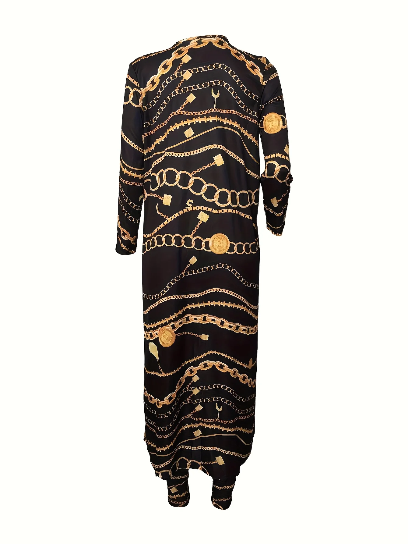 2Piece Long Sleeve Printed Pants Set with Cardigan 4 | PricZone 2 Piece Long Sleeve Printed Pants Set with Cardigan 4 | PricZone