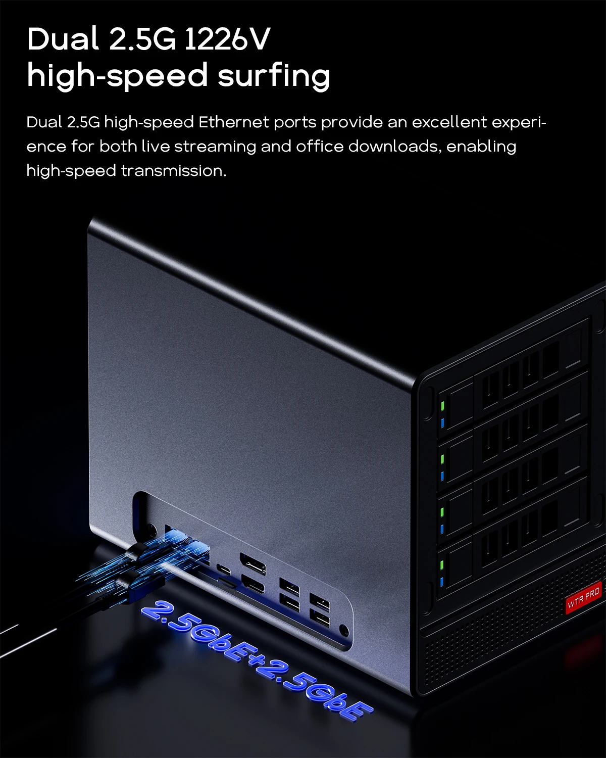 Ryzen 7 5825U 4Bay Nas Mini PC with 2535 Sata X4 Storage 4 | PricZone Ryzen 7 5825U 4 Bay Nas Mini PC with 2535 Sata X4 Storage 4 | PricZone