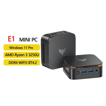 Acemagic E1 Mini PC Amd Ryzen R3 3250U 8G RAM 256Gb Rom 7