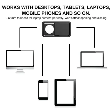 3Pcs Plastic Webcam Covers for Phone Laptop Desktop 1 | PricZone