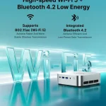 Promo WiFi 5 and Bluetooth 42 notes 80211ac support and lowenergy data transmission with a small silver device | PricZone