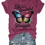 Plus Size Life Is A Beautiful Struggle Vest 3 | PricZone Plus Size Life Is A Beautiful Struggle Vest 3 | PricZone