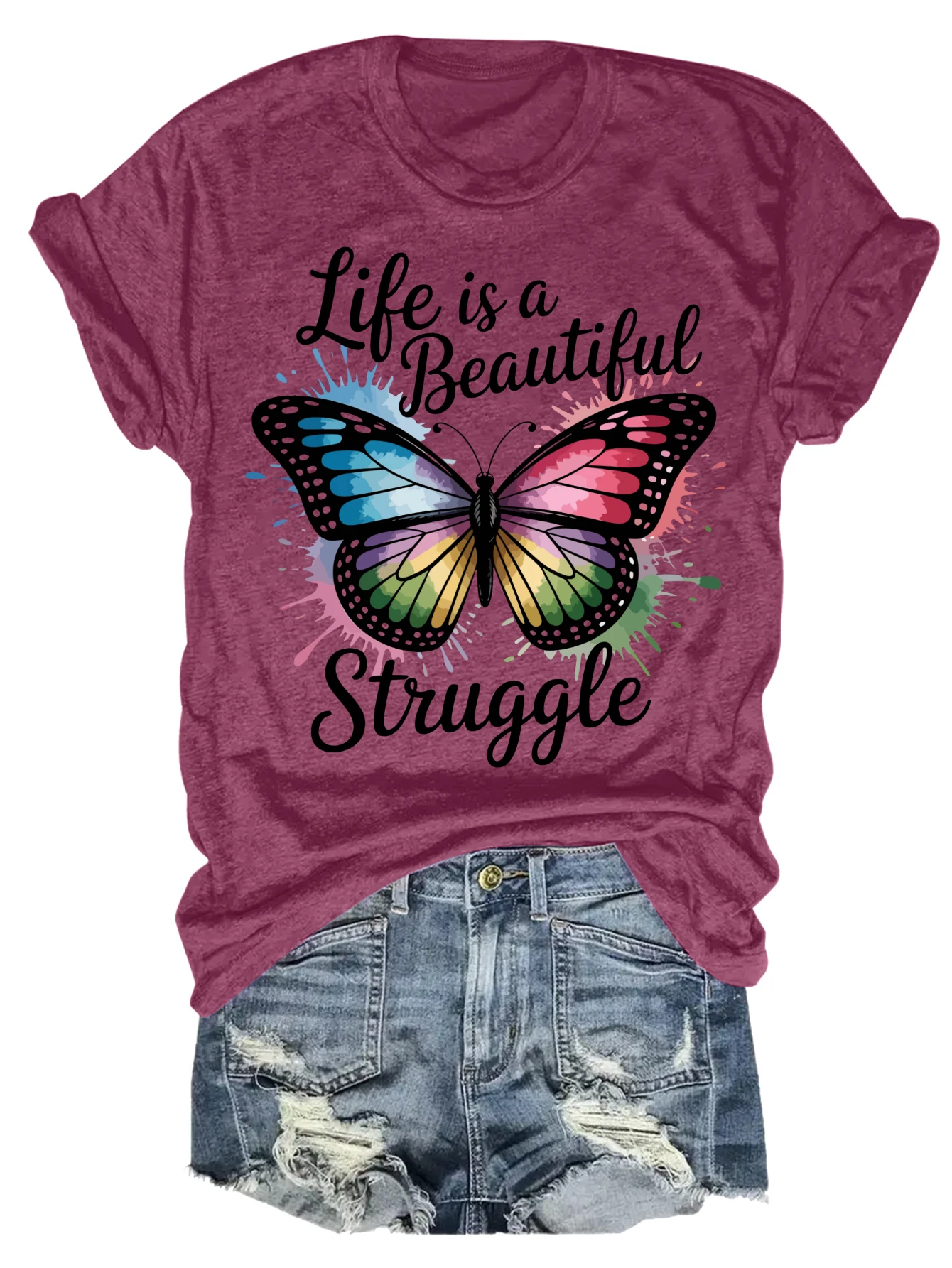 Plus Size Life Is A Beautiful Struggle Vest 3 | PricZone Plus Size Life Is A Beautiful Struggle Vest 3 | PricZone