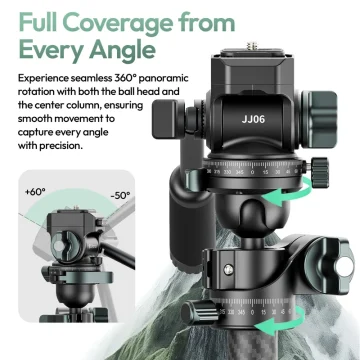 Ulanzi Jj06 Glidego Travel Tripod for Canon Nikon DSLR 1