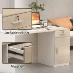 Reception Desk with Counter and Lockable Storage Drawers 4 | PricZone