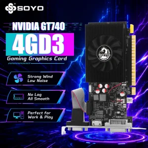 Soyo Nvidia GeForce GT 740 4Gb DDR3 Graphics Card product image