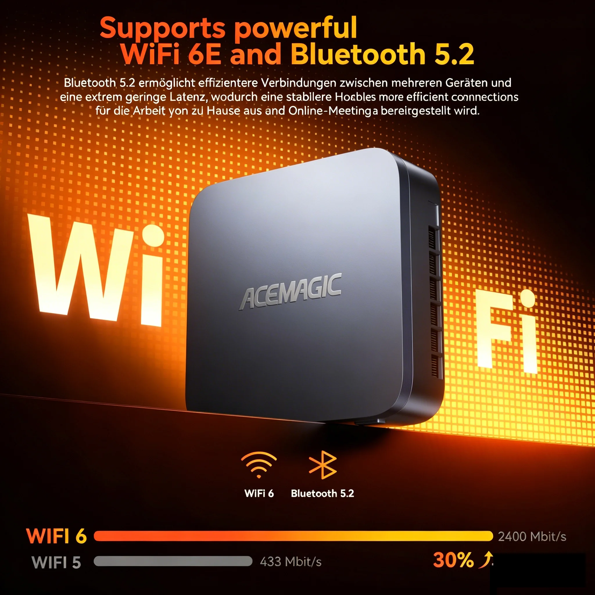Nipogi Intel Core I5-14500Hx Mini PC Desktop Computer 10