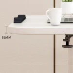 Adjustable Height Overbed Table with Rolling Laptop Desk 6 | PricZone